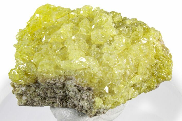 Bright-Yellow Sulfur Crystals - Bolivia #305251